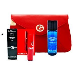 GIORGIO ARMANI Beauty Bundle + Clutch, NEW!